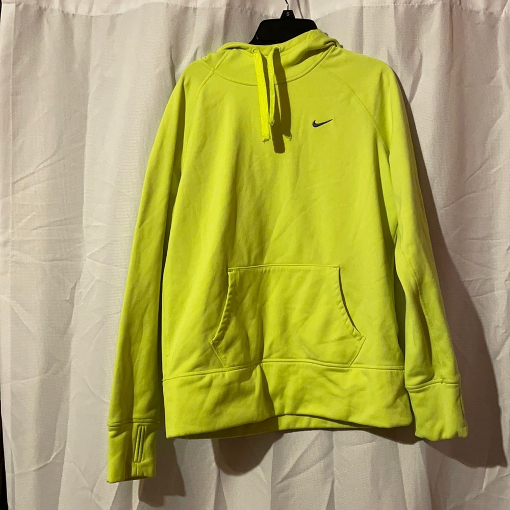 Neon yellow sweatshirt